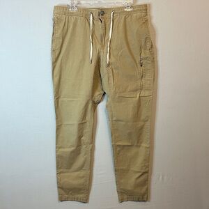 Vuori Men's XL Jogger Cargo Pants Khaki